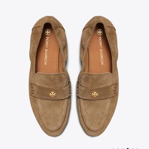 TORY BURCH River Rock BALLET Suede LOAFER SIZE 5.5